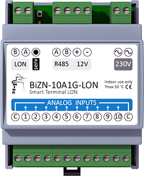 BiZN-10A1G-LON - LonWorks I/O Device